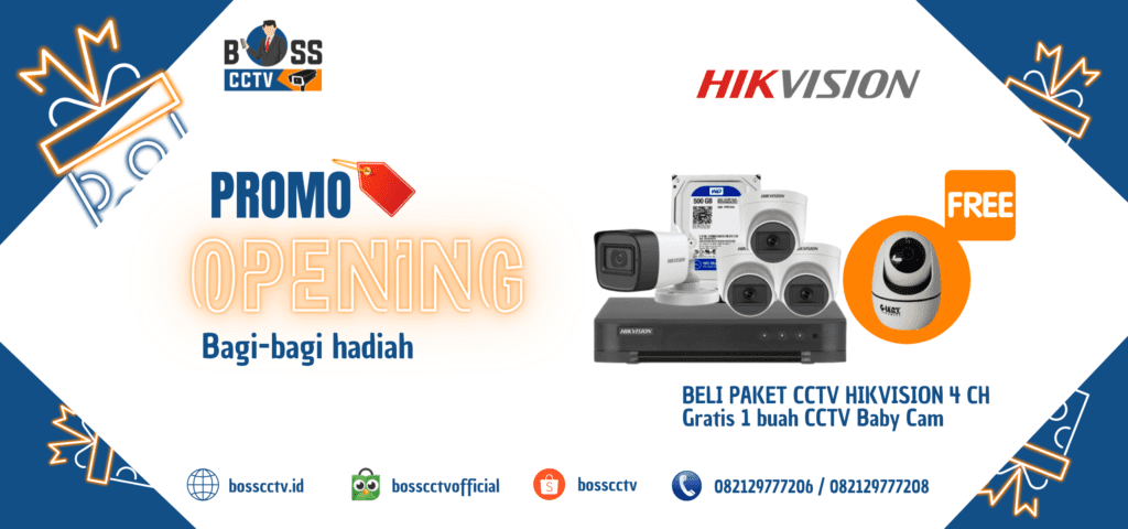 Promo Paket CCTV Murah Tangerang Free Instalasi dan Setting Online