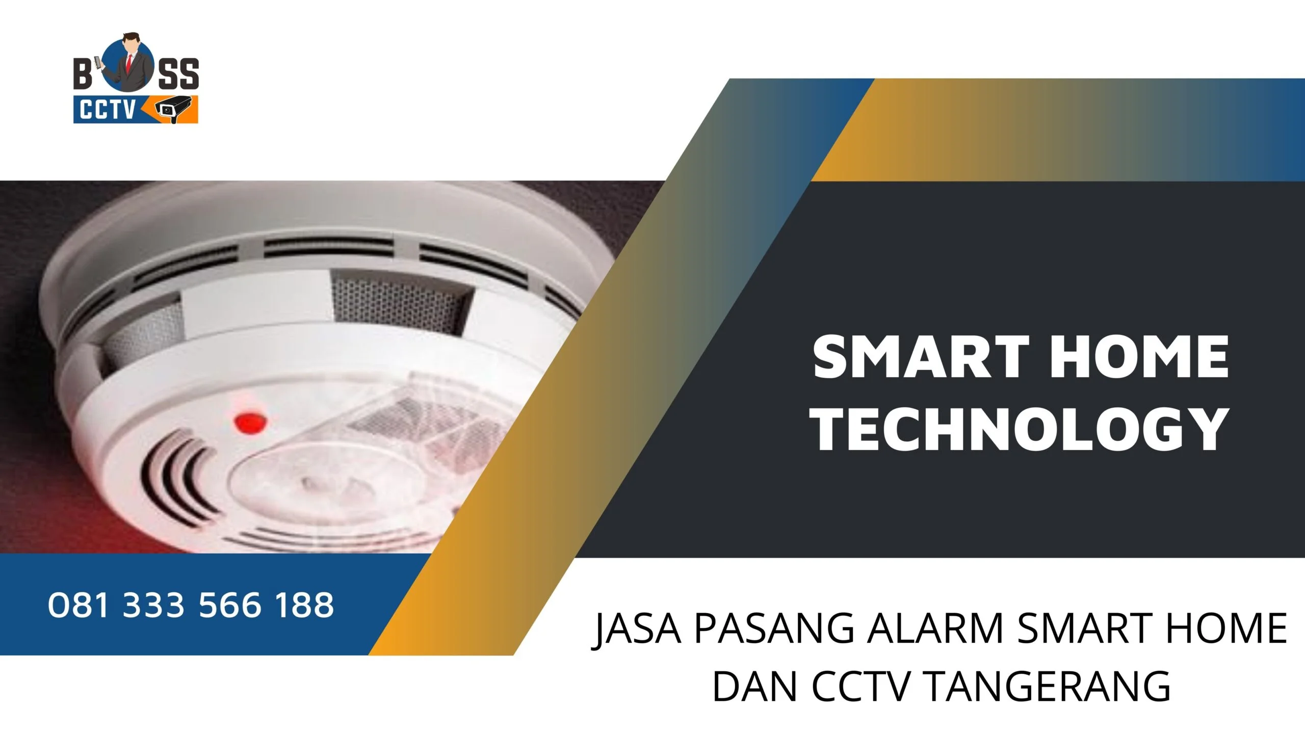 Jasa Pasang Alarm Smart Home dan CCTV Periuk Tangerang Free Instalasi dan Setting Online