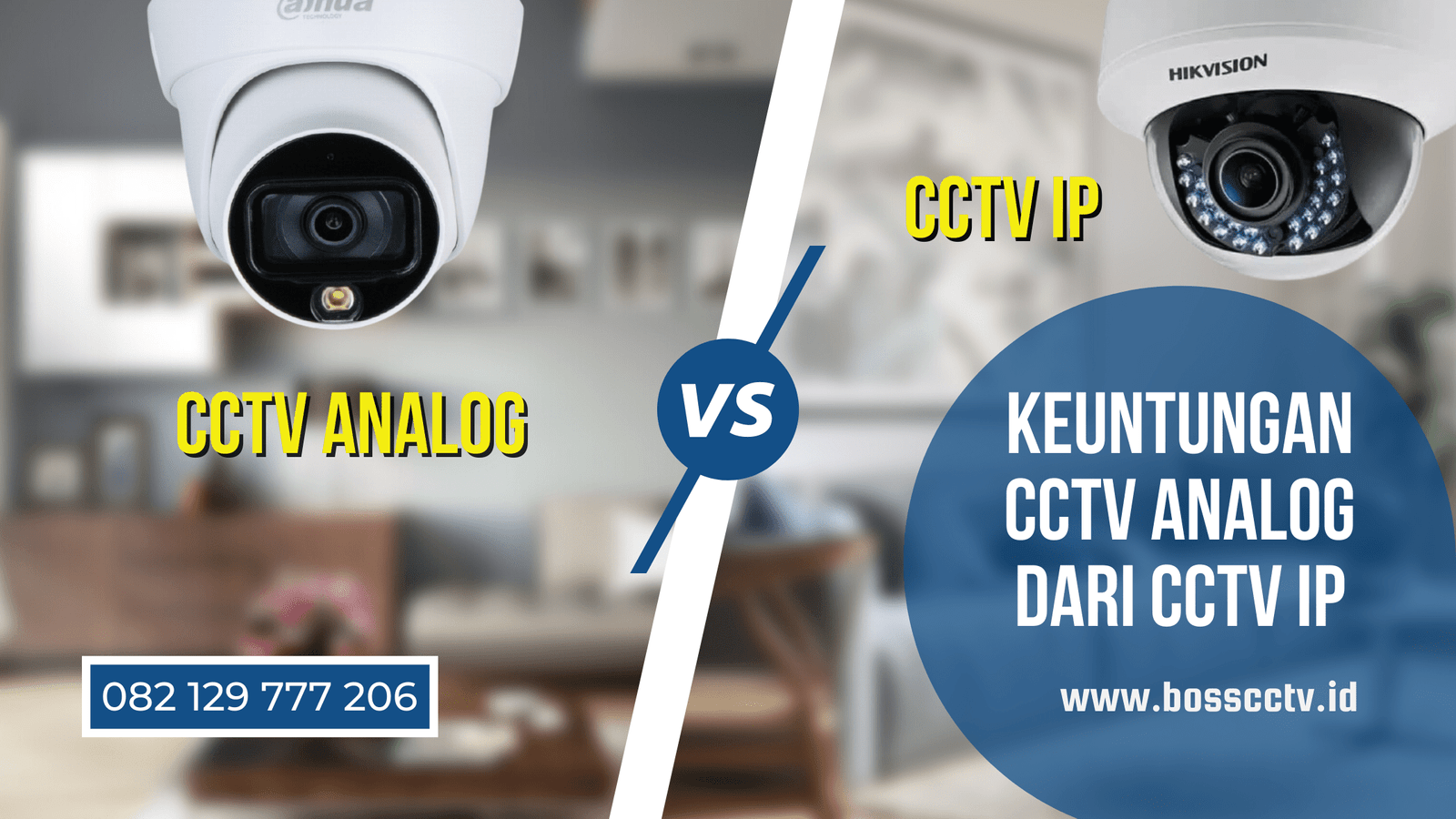 Keuntungan CCTV Analog dari CCTV IP