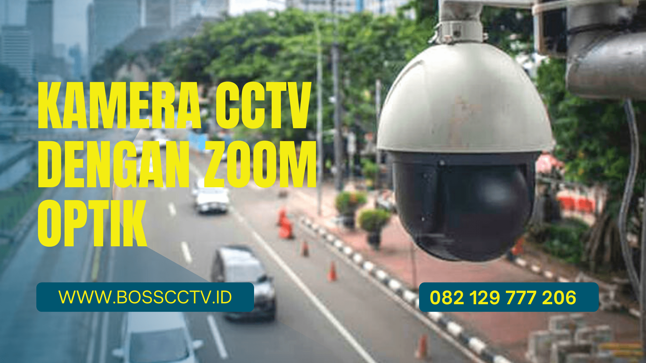 Kamera CCTV Zoom Optik