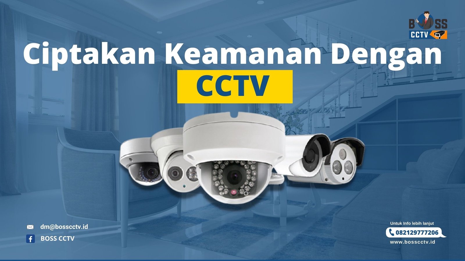 CIPTAKAN KEAMANAN DENGAN CCTV