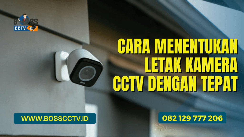 Cara Menentukan Letak Kamera CCTV dengan Tepat