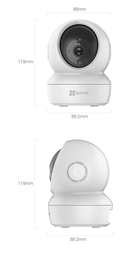 CCTV EZVIZ C6N SMART IR CANGGIH DAN DESIGN MENGGEMASKAN CUMA 400 RIBUAN!