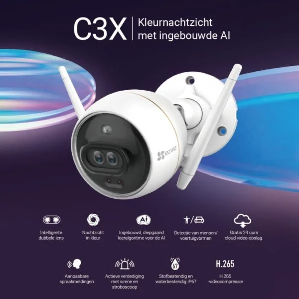 CCTV EZVIZ C3X Dark Fighter! Pasang di BOSS CCTV Tangerang!