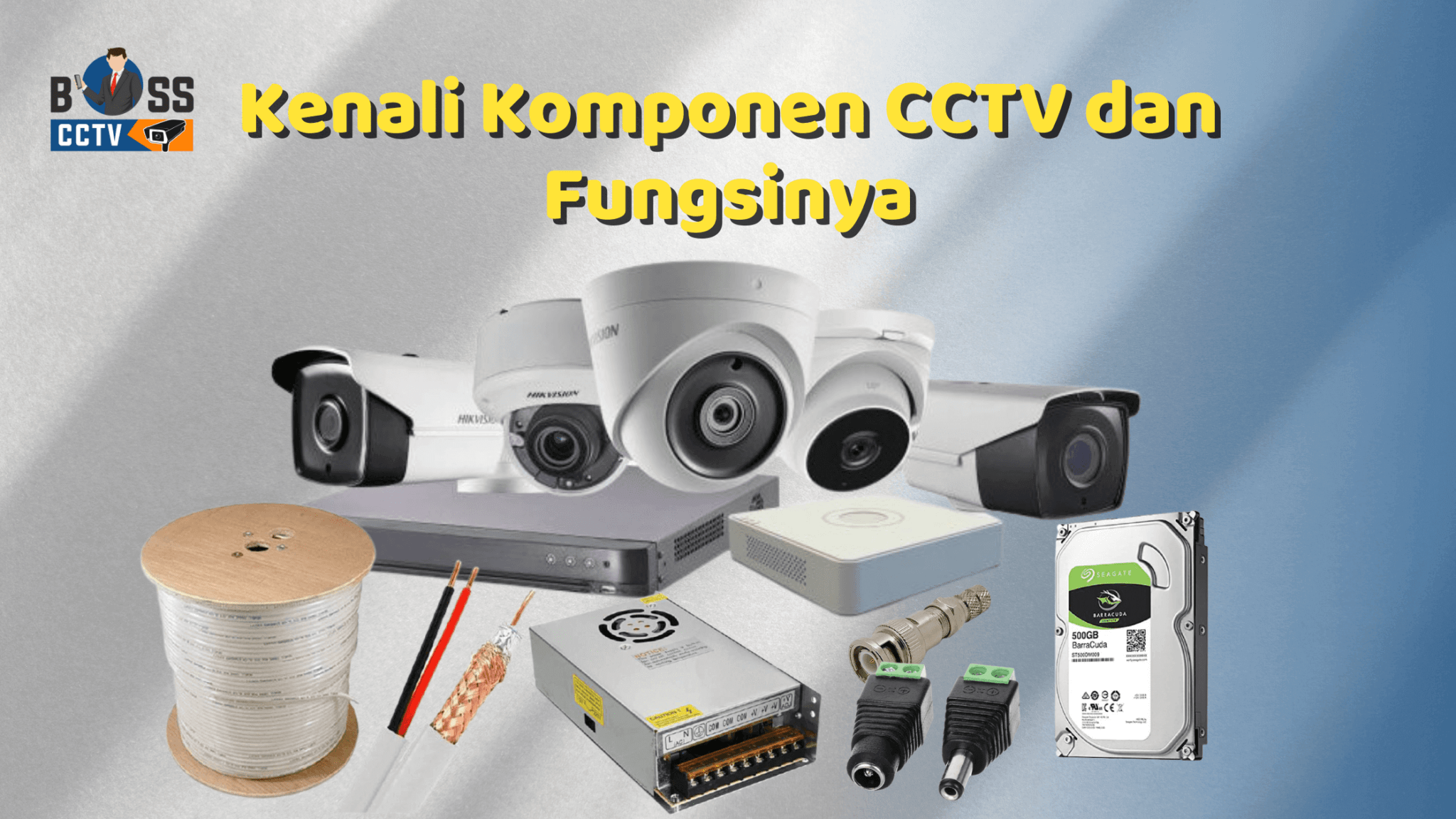 Yuk, Kenali Komponen CCTV Beserta Fungsinya! Jasa Pasang CCTV | Harga ...