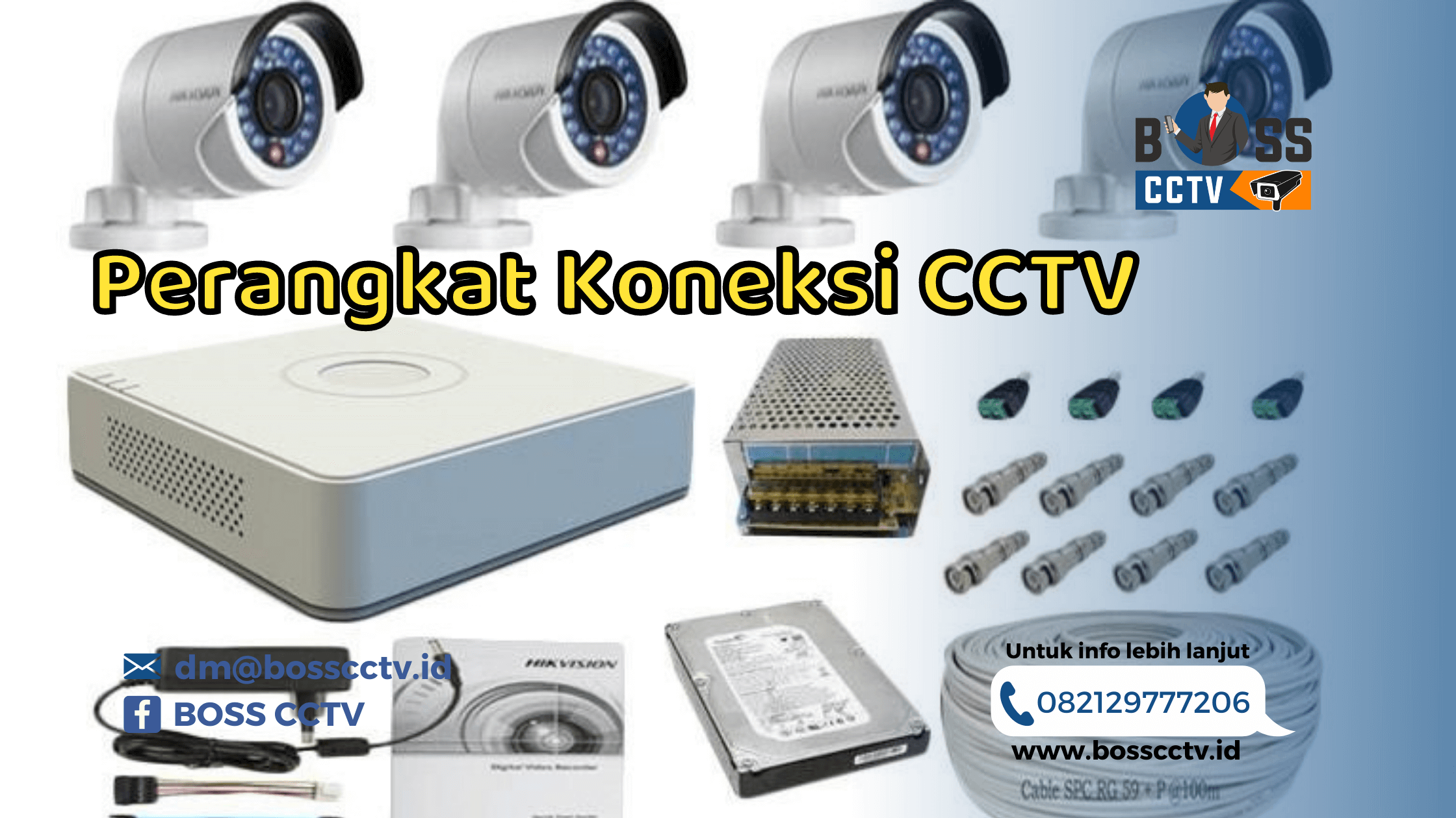 Perangkat Koneksi CCTV