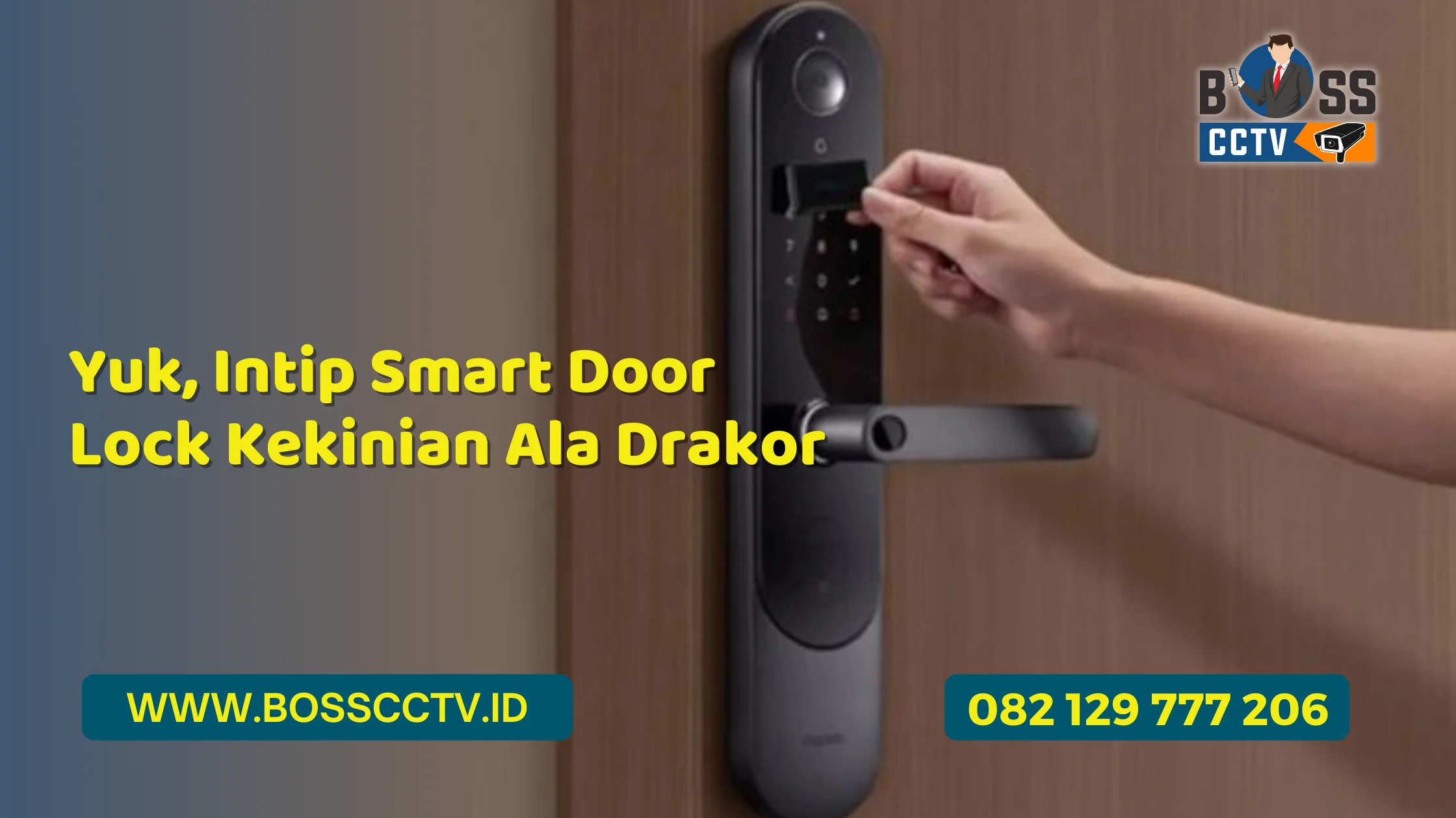 Yuk, Intip Smart Door Lock Kekinian Ala Drakor