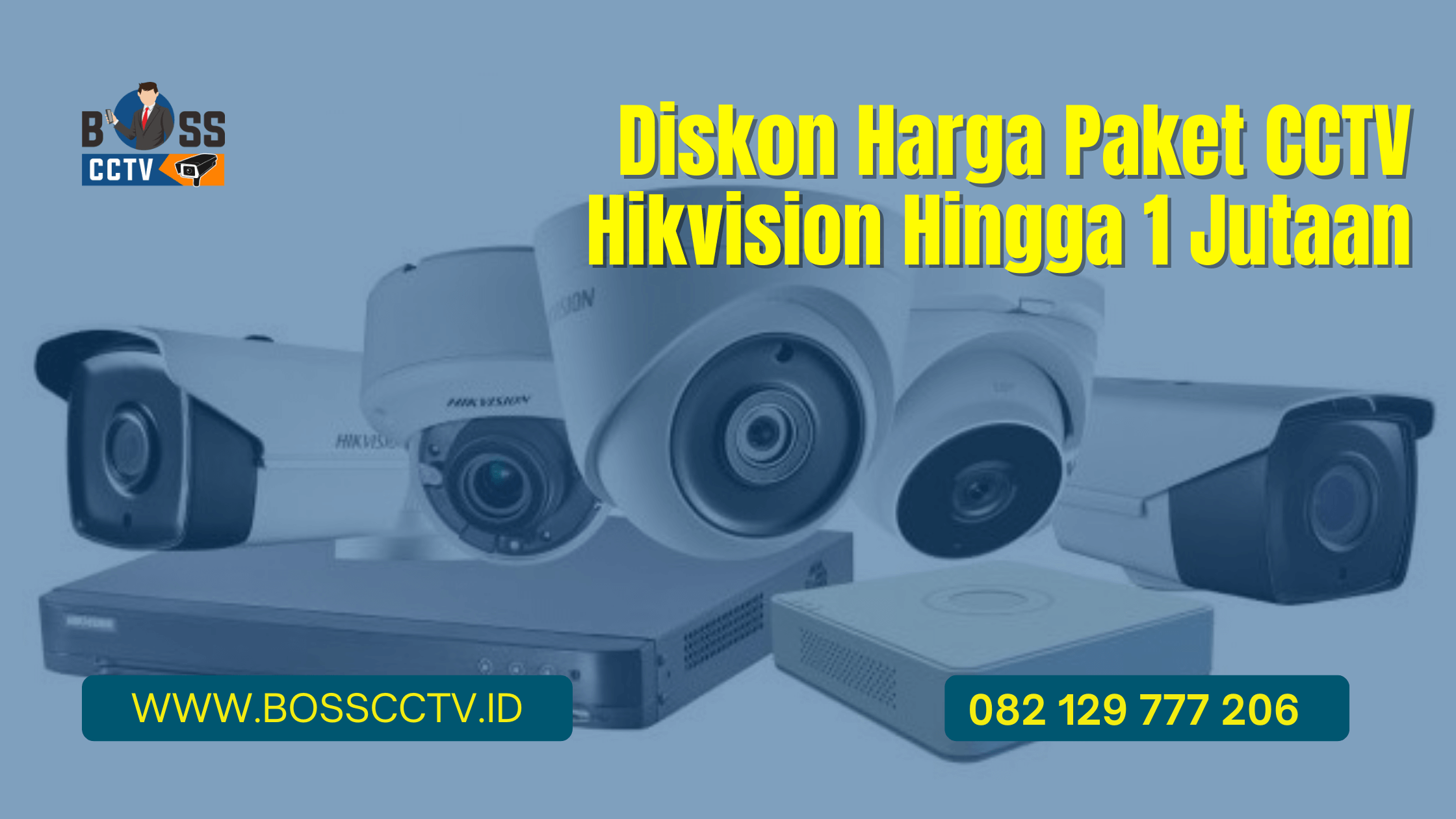 Diskon Harga Paket CCTV Hikvision Hingga 1 Jutaan