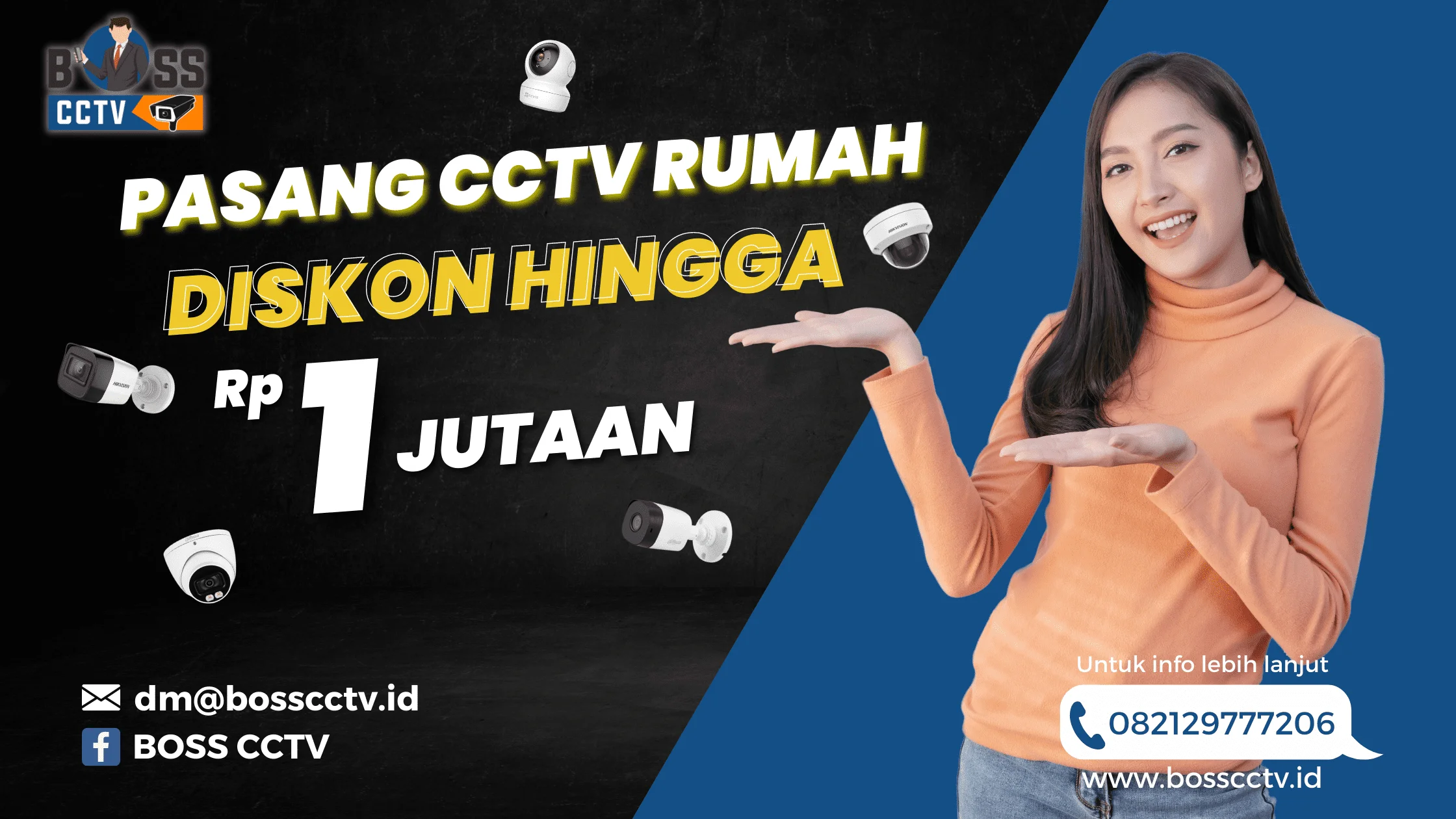 Pasanfg CCTV Rumah Diskon Hingga 1 Jutaan