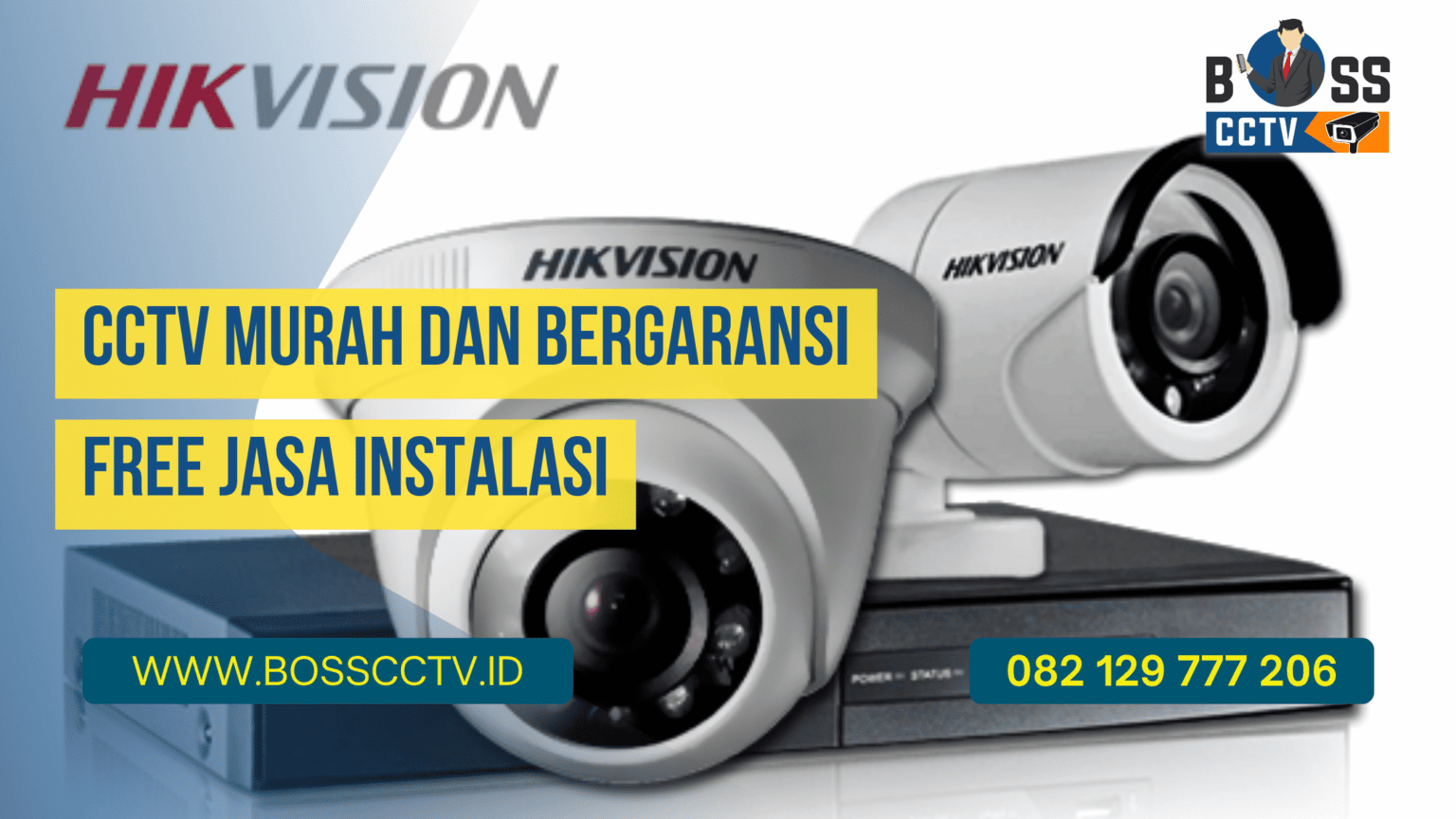 CCTV Murah Dan Bergaransi Free Jasa Instalasi | BOSS CCTV