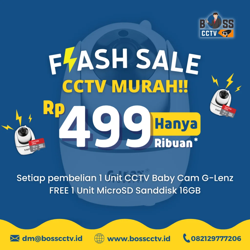 PROMO CCTV ONLINE CUMA 400 RIBUAN!
