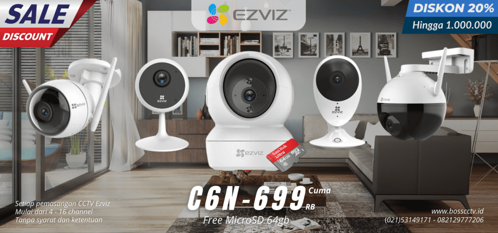 paket cctv ezviz