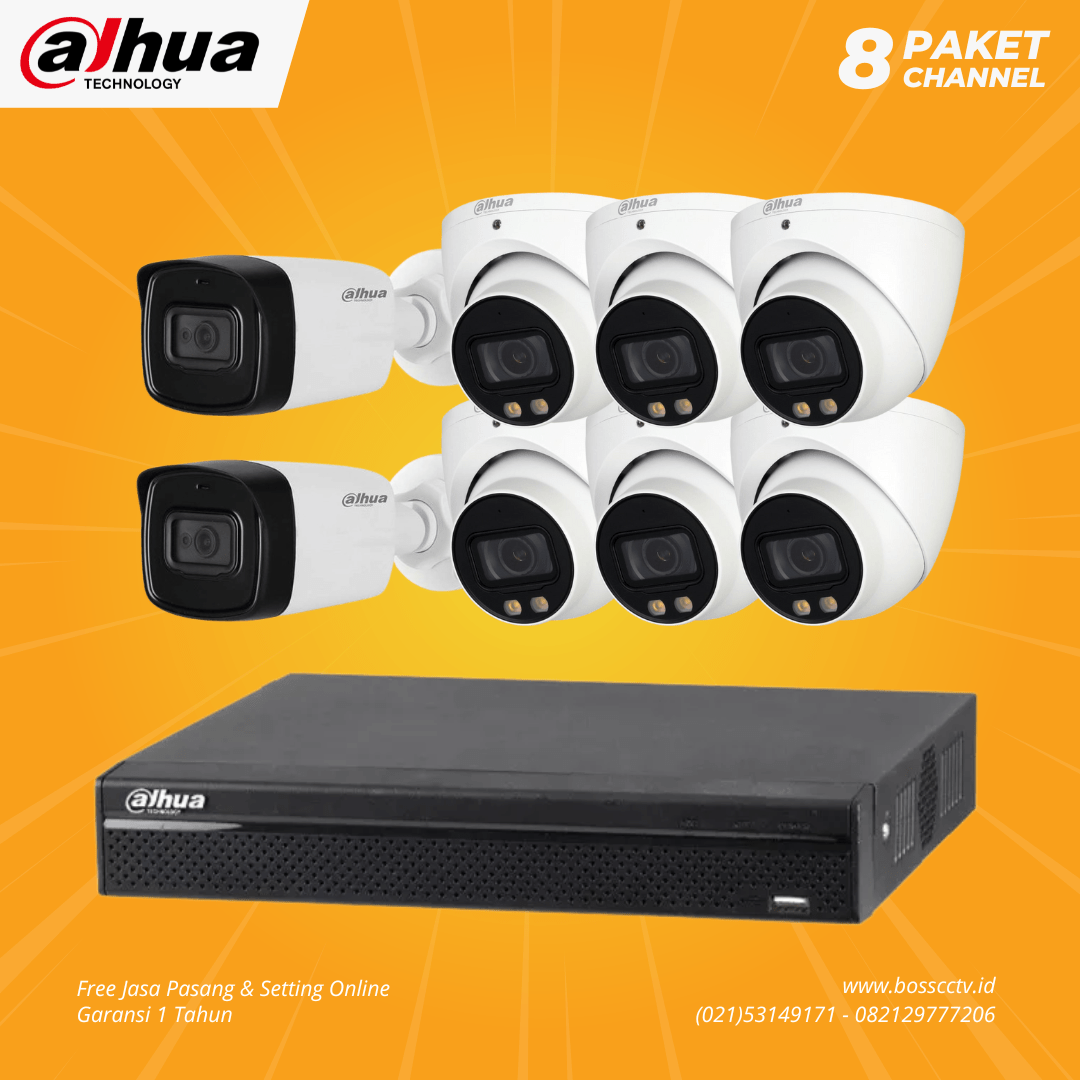 cctv dahua 8 channel