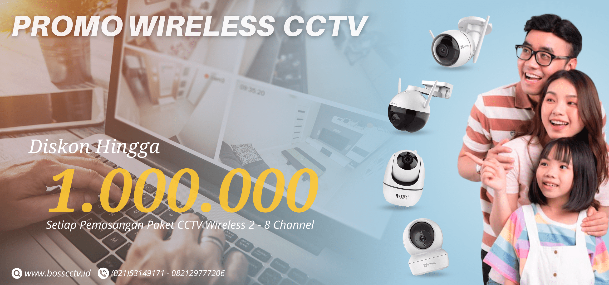 paket cctv wireless