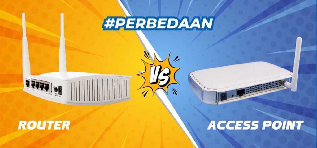 perbedaan router access point