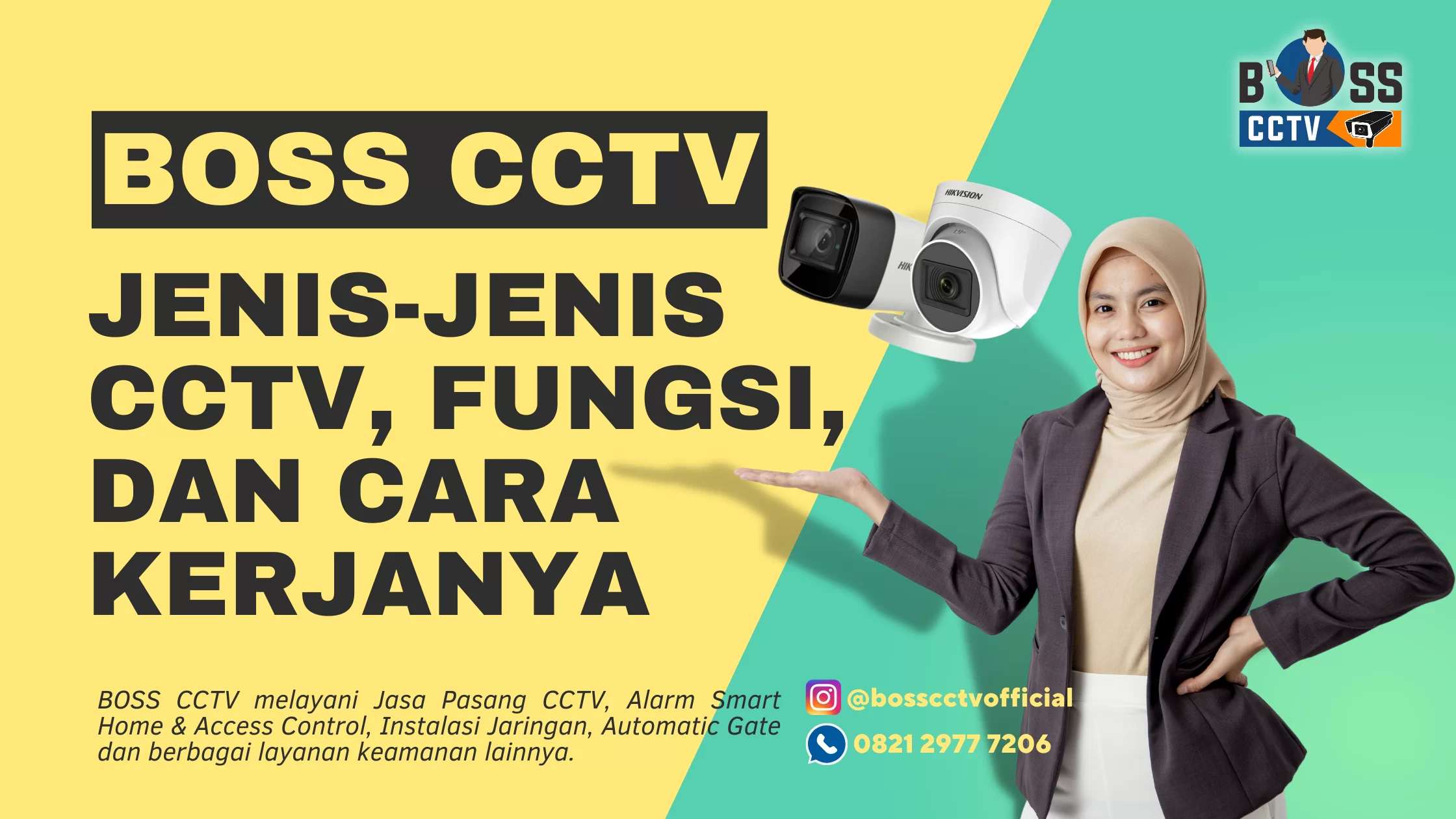 Jenis-jenis CCTV, Fungsi, dan Cara Kerjanya